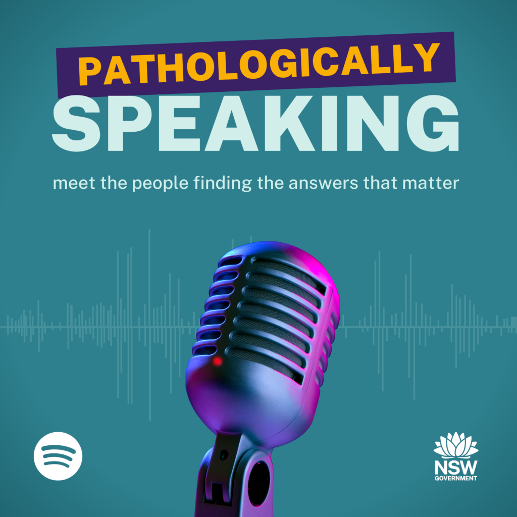 Pathologically Speaking logo